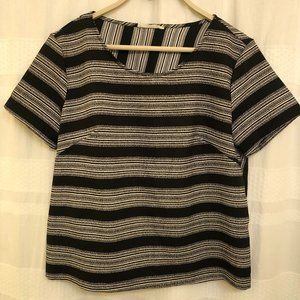 LUSH | Black and White top